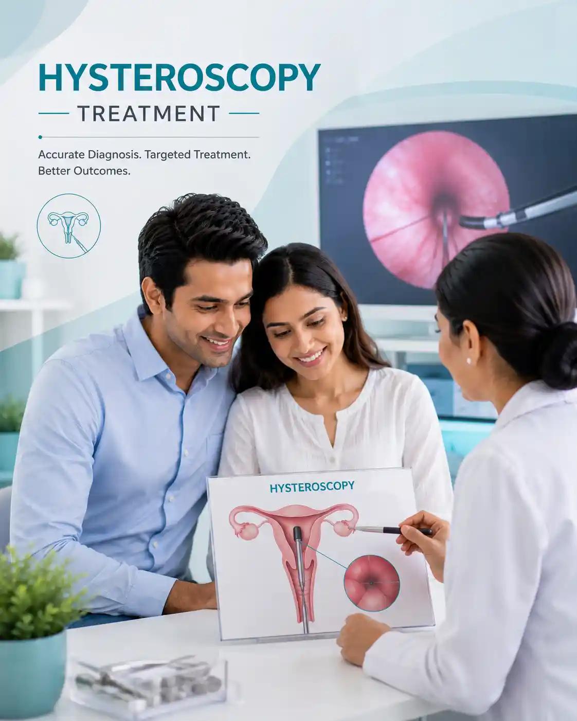 Hysteroscopy treatment at Ganga Laxmi IVF, Lucknow — accurate diagnosis and targeted uterine treatment for infertility